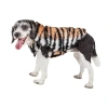 Pet Life Luxe 'tigerbone' Glamourous Patterned Faux Mink Fur Dog Coat In Multi