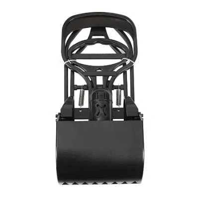 Pet Life Mini Squeeze-n-scoop Cat And Dog Lightweight Collapsible Travel Pooper Scooper With Waste Bag Holder In Black