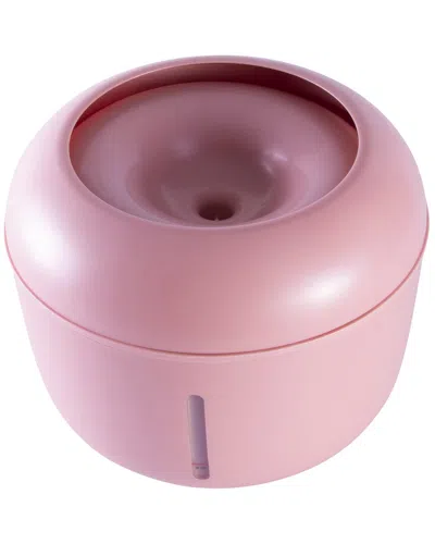 Pet Life Moda Pure Ultra Quiet Filtered Dog And Cat Fountain In Pink