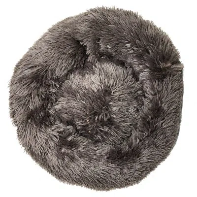Pet Life 'nestler' High-grade Plush And Soft Rounded Dog Bed In Brown