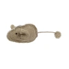 Pet Life Pompom Kitty Mouse Plush Catnip Cat Toy In Brown
