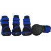 Pet Life 'premium Cone' High Support Performance Dog Shoes In Black/blue