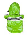Pet Life Reflecta-glow Adjustable And Reflective Dog Raincoat
