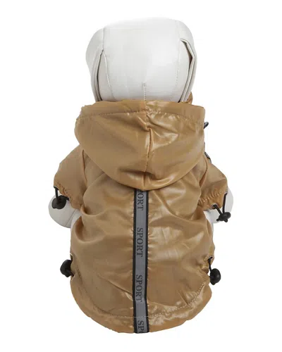 Pet Life Reflecta Sport Adjustable Reflective Weat In Brown