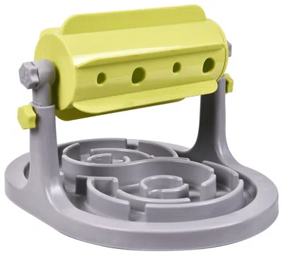 Pet Life 'roto Paw' Iq Training Interactive Rotating Slow Dog Feeder In Multi