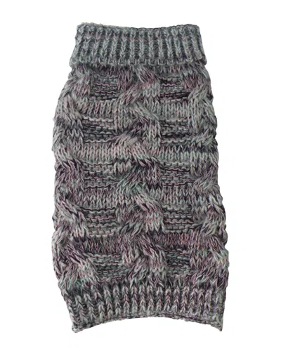 PET LIFE PET LIFE ROYAL BARK HEAVY CABLE KNITTED DESIGNER F