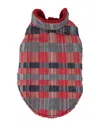 Pet Life Scotty Tartan Insulated Dog Jacket