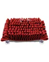 Pet Life Sniffer Grip Interactive Anti-skid Suction Snuffle Dog Feeding Mat In Red