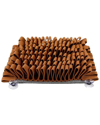Pet Life Sniffer Grip Interactive Anti Skid Suct In Brown