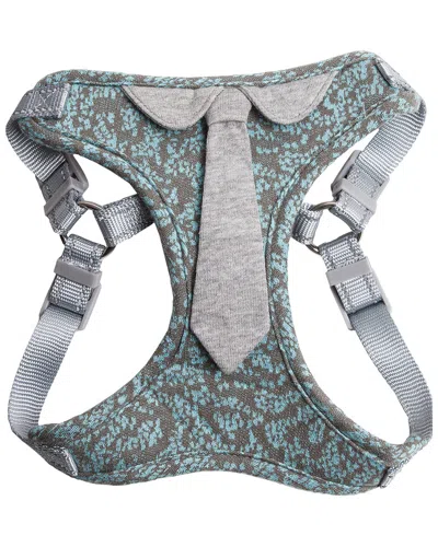 PET LIFE PET LIFE SWANKY SWAG ADJUSTABLE DOG HARNESS WITH NECK TIE