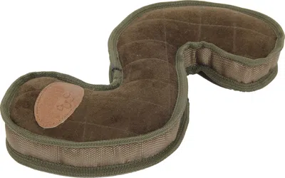 Pet Life 'the Outpack' Durable Oxford Nylon And Mesh Squeaking Plush Dog Toy In Green
