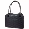 Pet Life The  Exquisite' Handbag Fashion Pet Carrier In Black