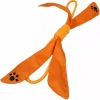 Pet Life The  Extreme Bow Squeak Pet Rope Toy In Orange