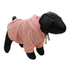 Pet Life The  French Terry Pet Hoodie Hooded Sweater In Pink