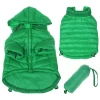 Pet Life The  Lightweight Adjustable 'sporty Avalanche' Pet Coat In Green