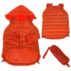 Pet Life The  Lightweight Adjustable 'sporty Avalanche' Pet Coat In Orange