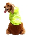 PET LIFE PET LIFE THE ULTIMATE WATERPROOF THUNDER PAW ADJUSTABLE POUCH JACKET