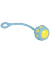 Pet Life Tug O Warp Fetching Tugging And Chew Sq In Blue