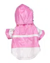 Pet Life Two Tone Waterproof Adjustable Pet Raincoat