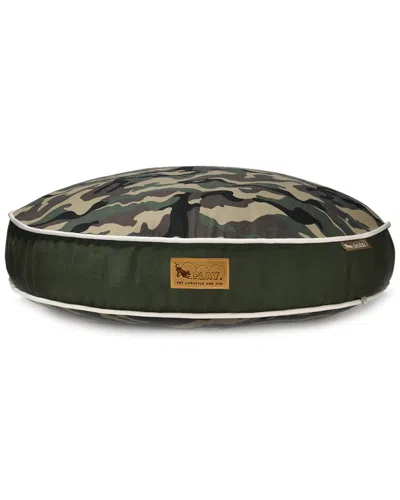 Pet P.l.a.y. P.l.a.y. Camouflage Pet Bed In Green