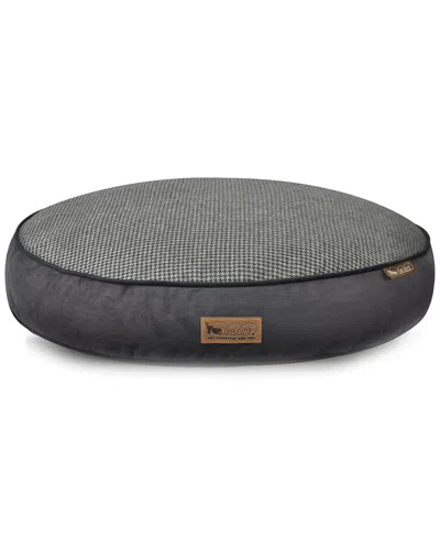 Pet P.l.a.y. P.l.a.y. Houndstooth Pet Bed In Gray