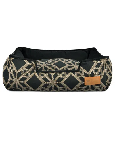 Pet P.l.a.y. P.l.a.y. Pet Lifestyle And You Lounge Style Dog Bed In Black