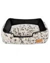 Pet P.l.a.y. P.l.a.y. Pet Lifestyle And You Lounge Style Dog Bed In Black