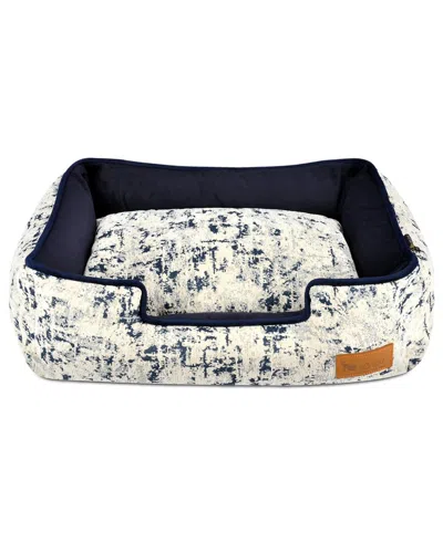 Pet P.l.a.y. P.l.a.y. Pet Lifestyle And You Lounge Style Dog Bed In Blue