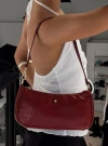 Peta & Jain Piper Shoulder Bag In Red