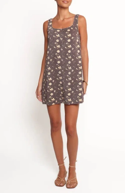 Petal And Pup Petal & Pup Abbott Floral Denim Minidress In Multi