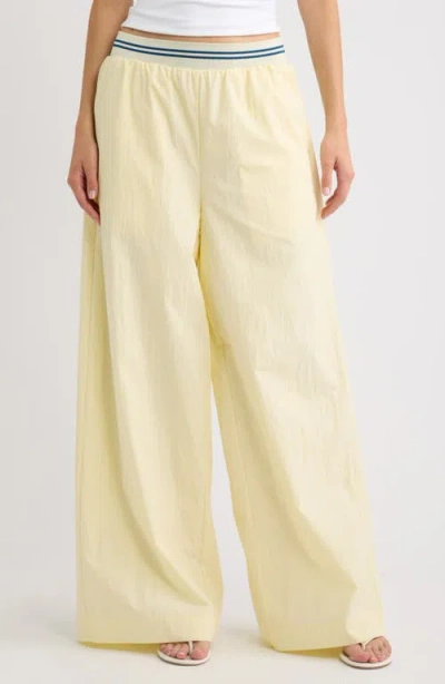Petal And Pup Petal & Pup Adam Wide Leg Pants In Yellow