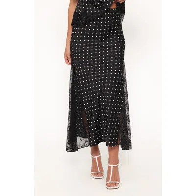Petal And Pup Petal & Pup Ailbhe Lace Skirt In Black
