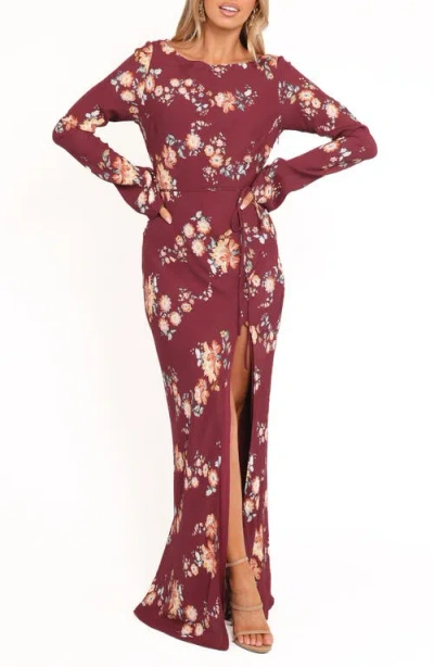 Petal And Pup Petal & Pup Alima Floral Long Sleeve Maxi Dress In Multi