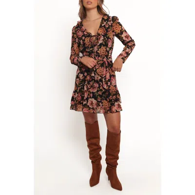 Petal And Pup Petal & Pup Alyssia Long Sleeve Minidress In Multi