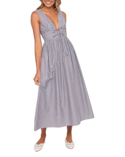 Petal And Pup Annora Midi Dress In Purple