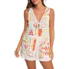 Petal And Pup Petal & Pup Ariala Cucina Print Sleeveless Tunic In Multi