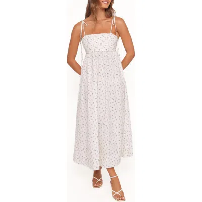 Petal And Pup Petal & Pup Ashtyn Pleated Bodice Maxi Sundress In Animal Print