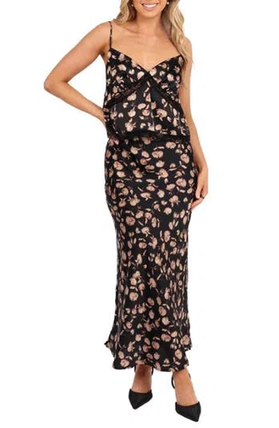 Petal And Pup Petal & Pup Aurelia Lace Trim Floral Camisole & Matching Skirt Set In Multi