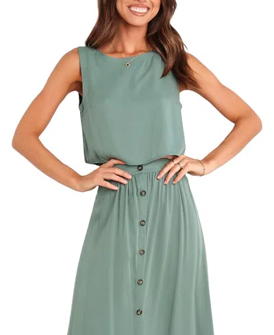 Petal And Pup Ava Top In Green