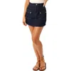 Petal And Pup Petal & Pup Avery Cargo Denim Miniskirt In Blue