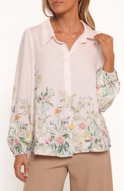 Petal And Pup Petal & Pup Avis Floral Print Shirt In Pink