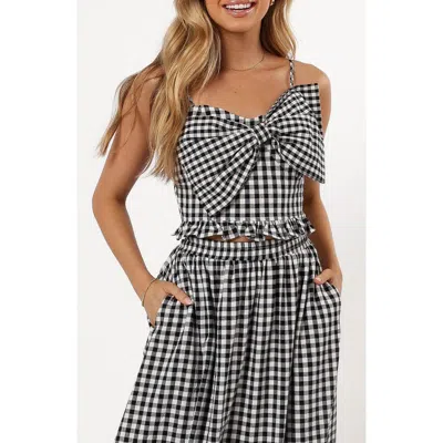 Petal And Pup Petal & Pup Bambi Bow Crop Camisole In Multi