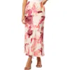 Petal And Pup Petal & Pup Benton Tie Dye Print High Waist Skirt In Multi