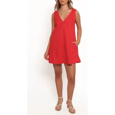 Petal And Pup Petal & Pup Blaine Minidress In Red