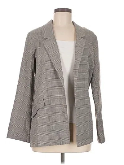 Pre-owned Petal And Pup Blazer Jacket In Gray