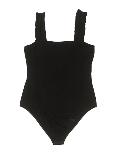 Petal And Pup Bodysuit In Black