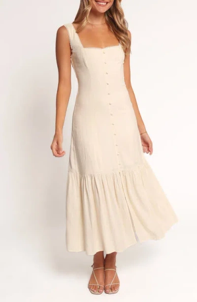 Petal And Pup Petal & Pup Briza Sleeveless Maxi Dress In Gray