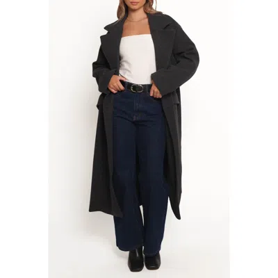 Petal And Pup Petal & Pup Brylie Oversize Coat In Black