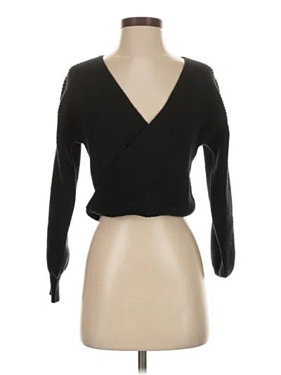 Pre-owned Petal And Pup Cardigan Sweater In Black