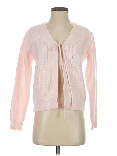 Petal And Pup Cardigan Sweater In Pink